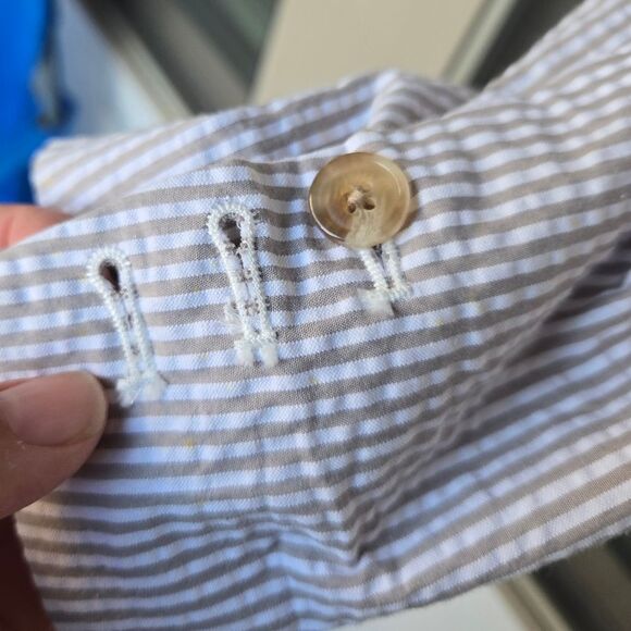 Gap Striped 2 Button Blazer NWT Sz 1 - Picture 7 of 15